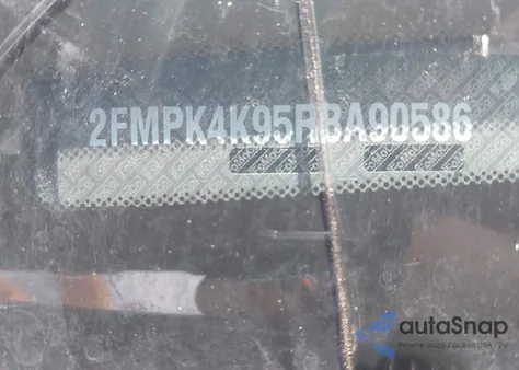 2024 Ford Edge Titanium z USA, uszkodzony, nr VIN 2FMPK4K95RBA90586